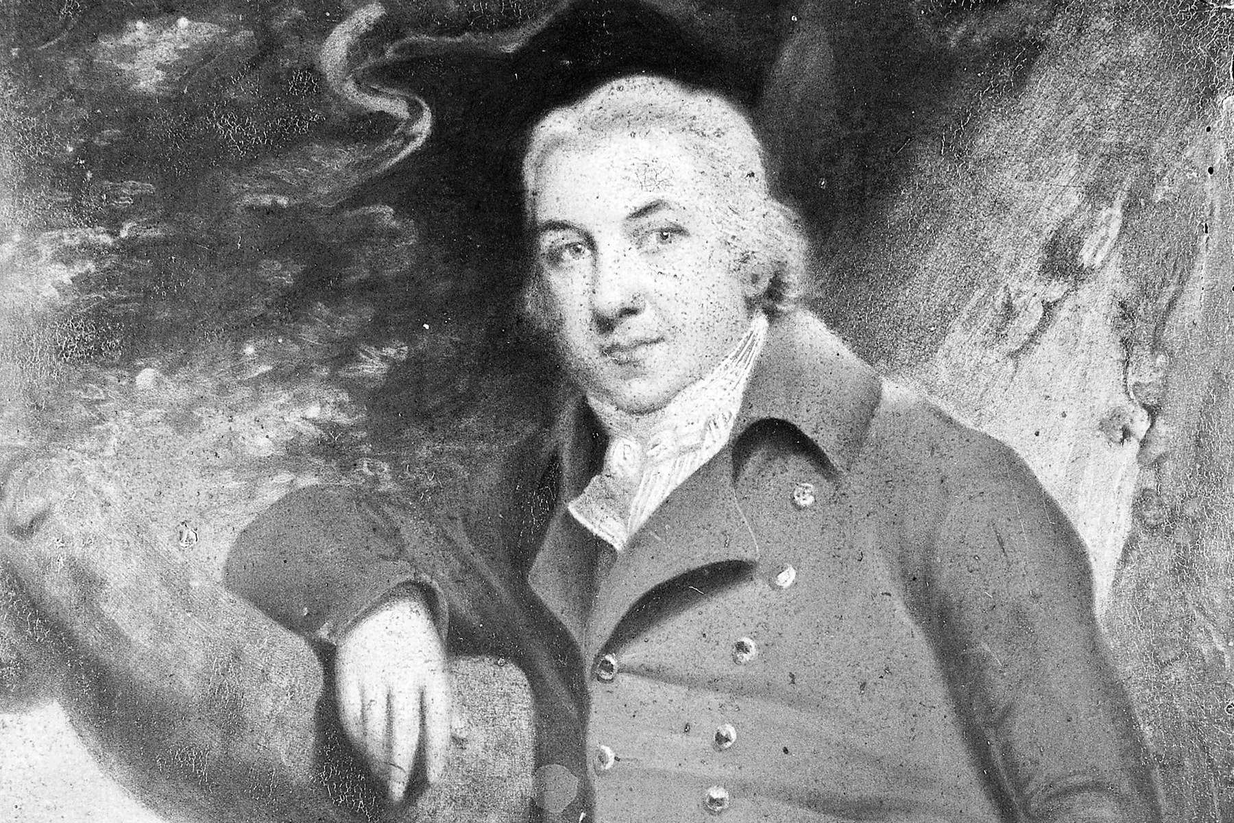 Portrait of Edward Jenner, the doctor associated with early smallpox vaccination