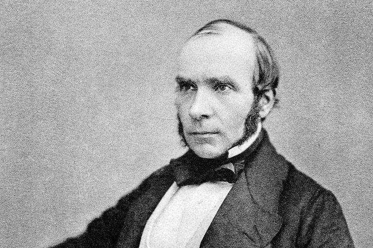 Historical portrait of John Snow, published in 1887