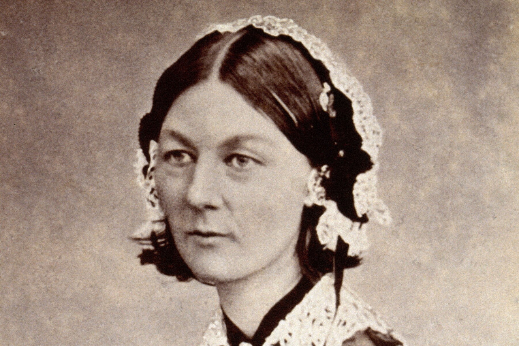 Florence Nightingale in a portrait photograph held by Wellcome Collection